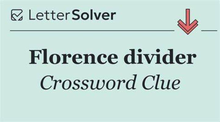 It flies around Florence Crossword Clue
