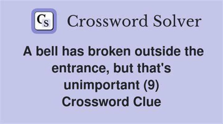 It has cork and a bell Crossword Clue