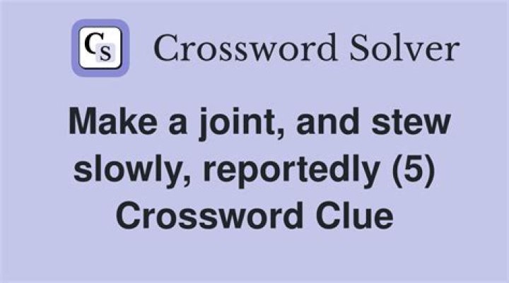 It helps make a stew a goo Crossword Clue