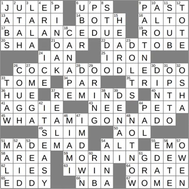 It may be in the works Crossword Clue