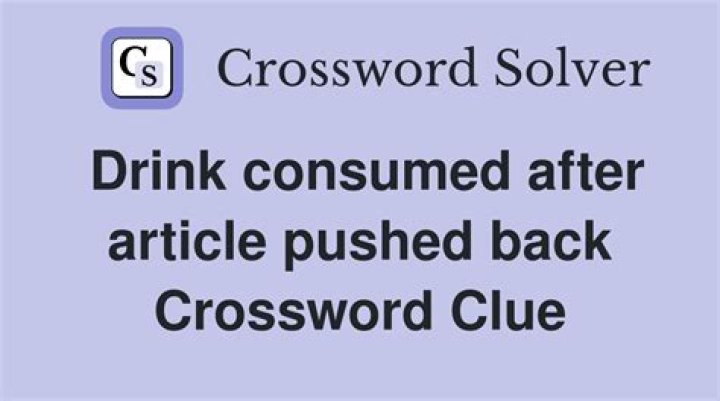 It may get pushed back on the weekend Crossword Clue