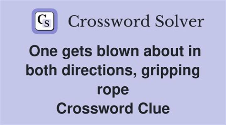 It might get pulled in both directions Crossword Clue