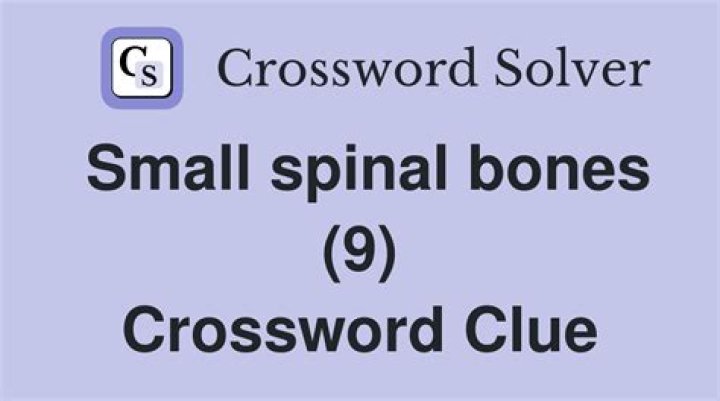 It’s in your bones Crossword Clue