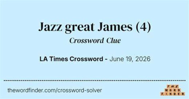 Jazz great Mary ___ Williams Crossword Clue