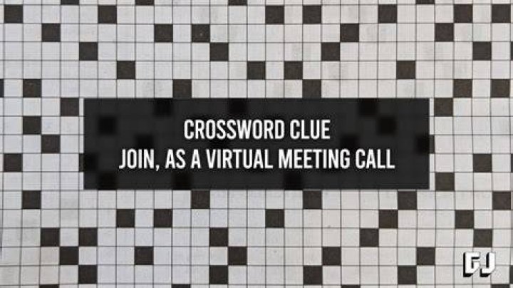 Join a conference call, say Crossword Clue
