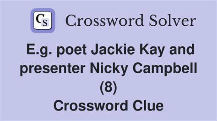 Kay, e.g. Crossword Clue