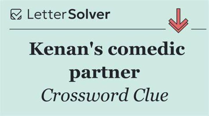 Kenan’s comedy partner Crossword Clue