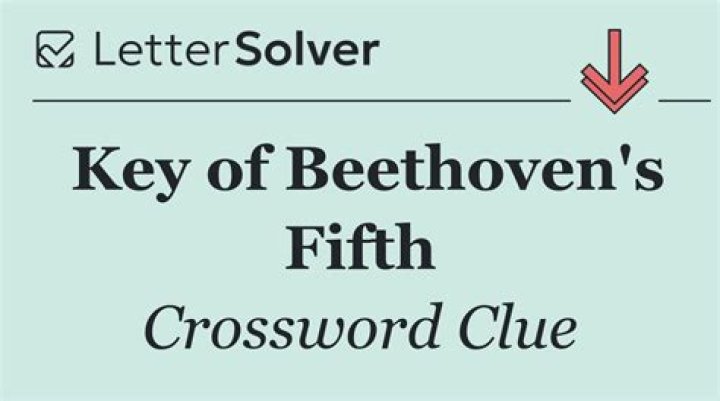 Key of Beethoven’s Seventh Crossword Clue