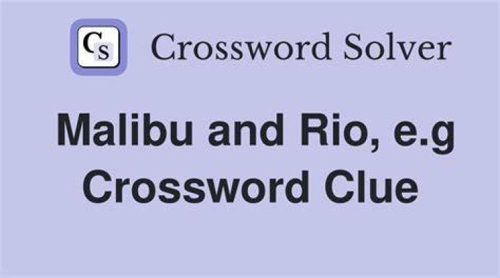 Kia Rio, e.g. Crossword Clue