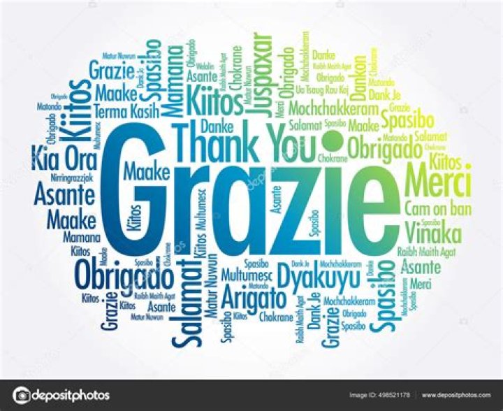 Language in which “thank you” is “grazie,” to natives Crossword Clue