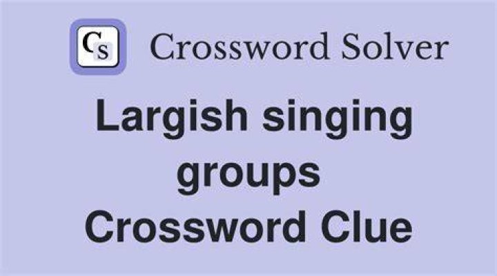 Largish chamber groups Crossword Clue