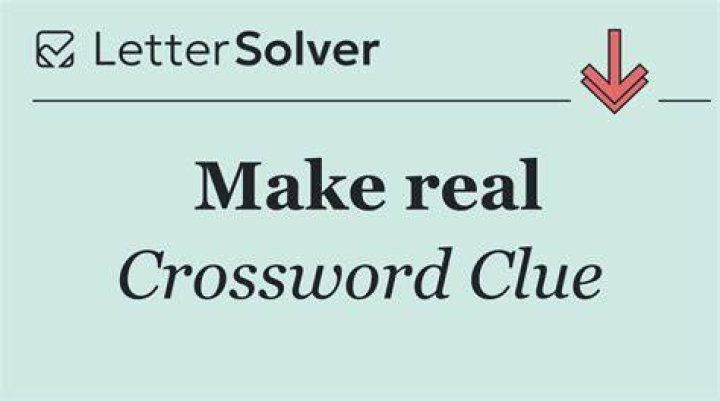 “Let’s be real” Crossword Clue