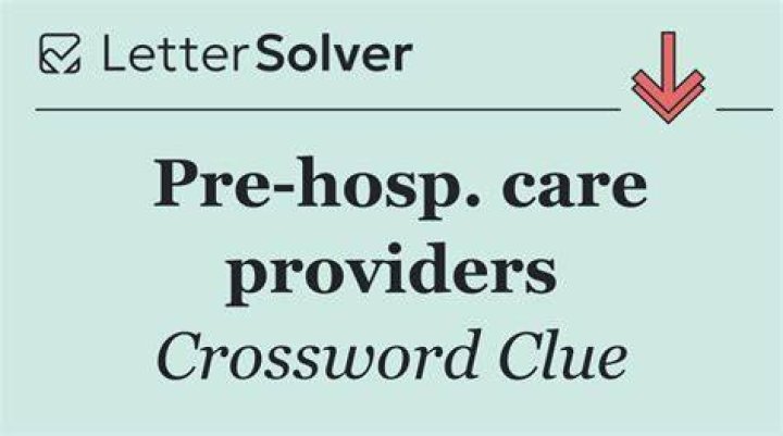 Like a recovering hosp. patient, perhaps Crossword Clue