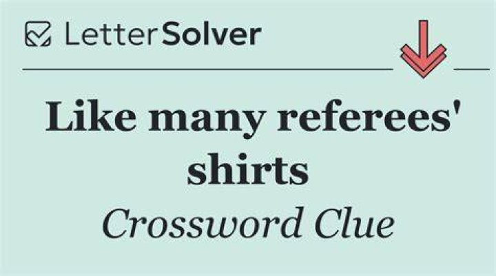 Like N.F.L. referees since 1975 Crossword Clue