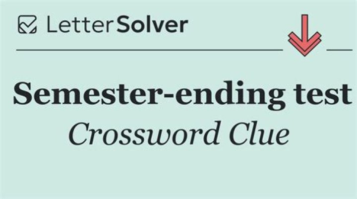 Like students at semester’s end Crossword Clue