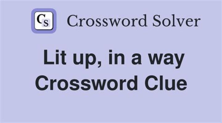 Lit into Crossword Clue