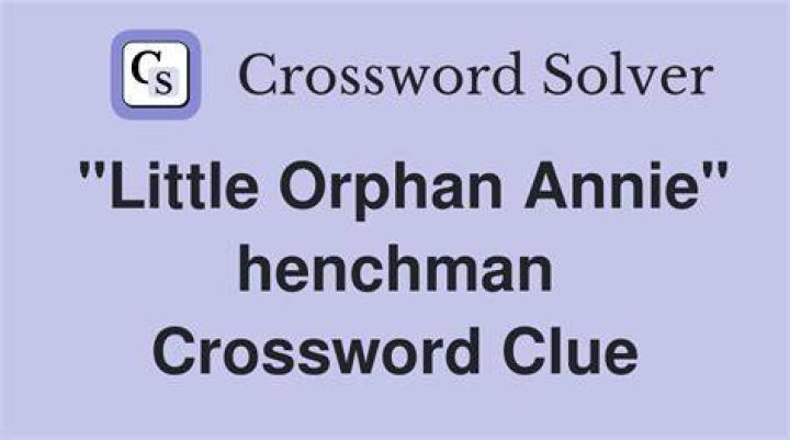 “Little Orphan ___” Crossword Clue