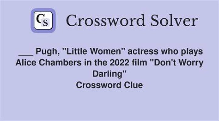 “Little Women” actress Ronan Crossword Clue