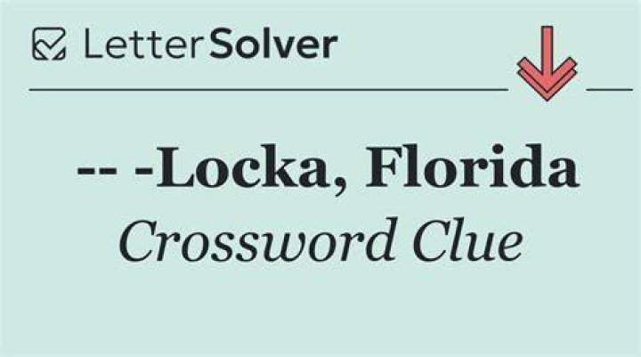 ___-Locka, Fla. Crossword Clue