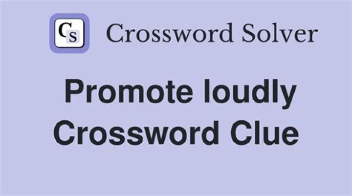 Loudly commend Crossword Clue