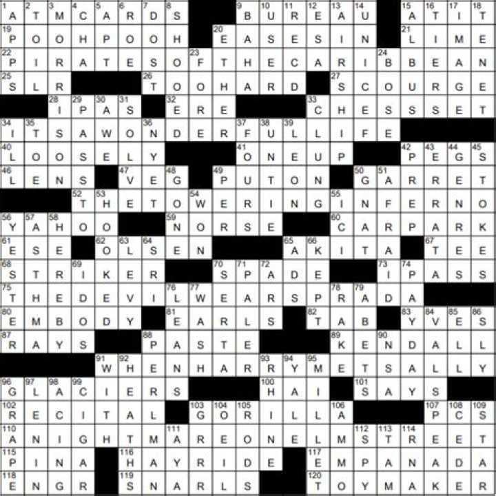 M. Ryan, what’s her yell? (1989) Crossword Clue