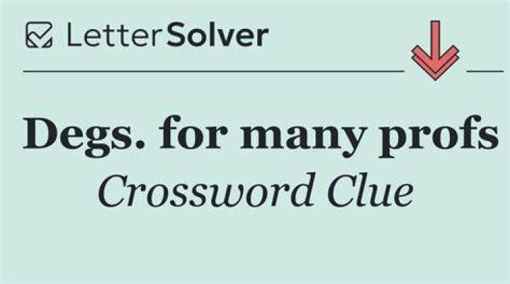 Many profs Crossword Clue