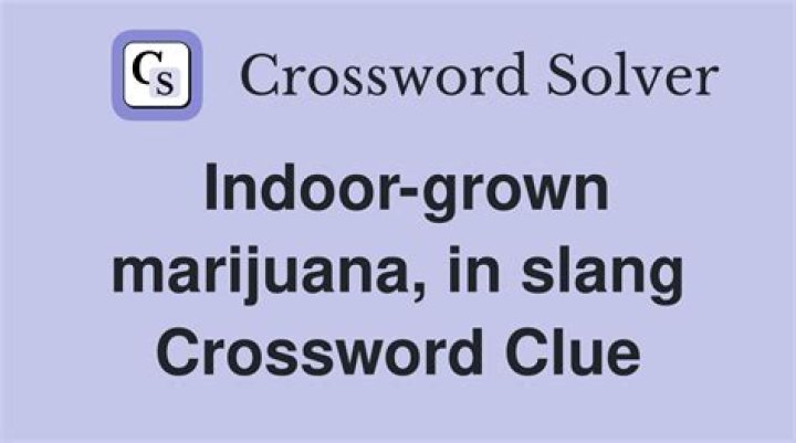 Marijuana cigarette, in old slang Crossword Clue
