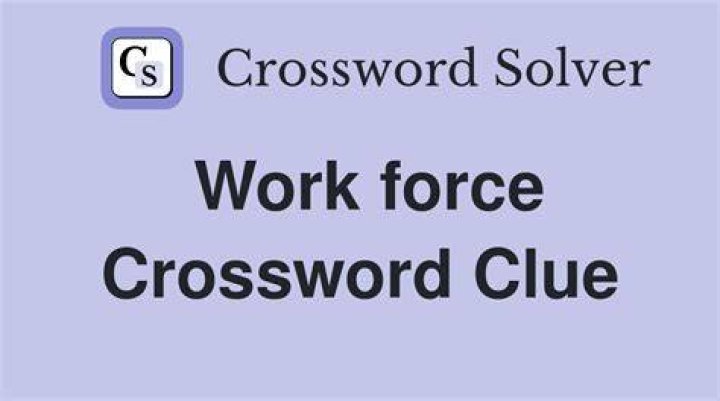 Member of the modern work force Crossword Clue
