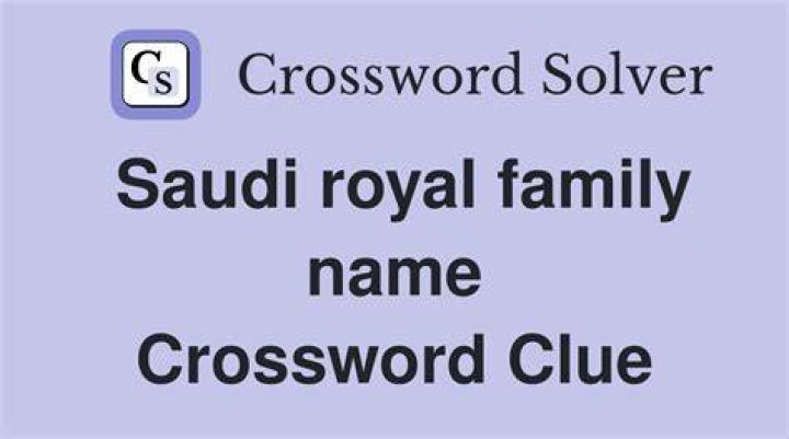 Mideast royal name Crossword Clue
