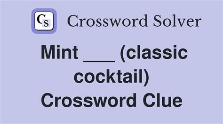 Mint Crossword Clue