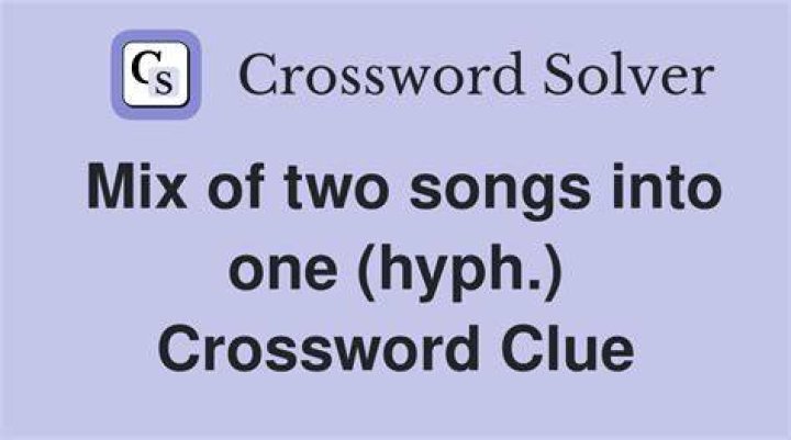 MIX, for one Crossword Clue