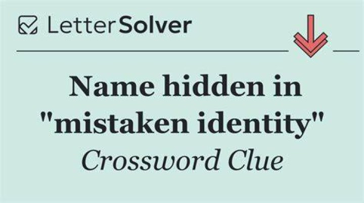 Name hidden in “margin of error” Crossword Clue