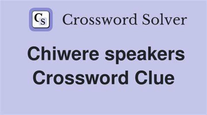 Native speakers of Chiwere Crossword Clue