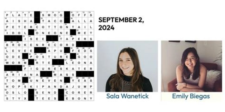 NYT Crossword Answers 09/02/20