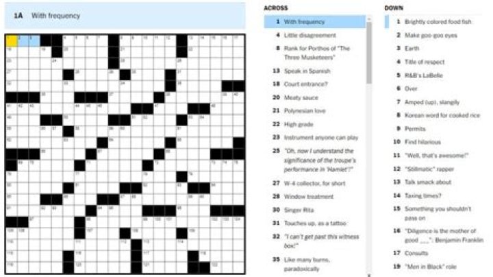 NYT Crossword Answers 10/29/21