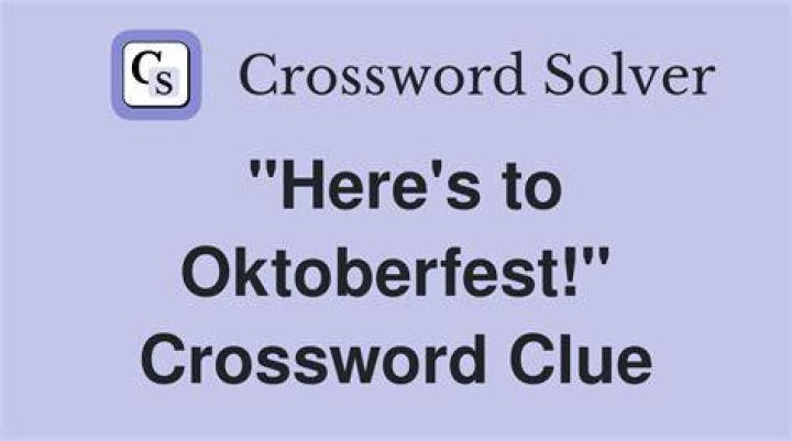 Oktoberfest buys Crossword Clue