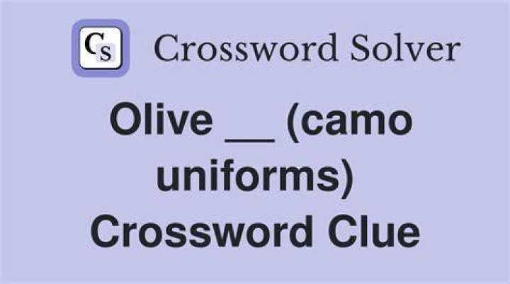 Olive ___ Crossword Clue