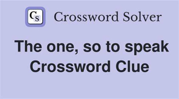 One cutting down, so to speak Crossword Clue