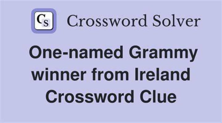 One-named Nigerian Grammy winner Crossword Clue