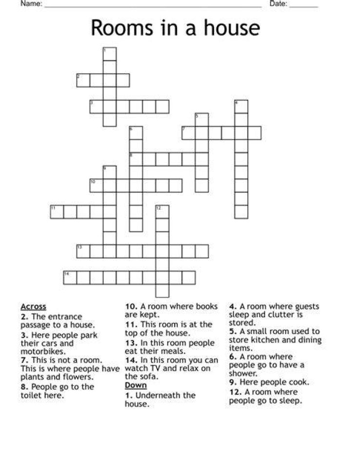 One of the rooms in Clue Crossword Clue