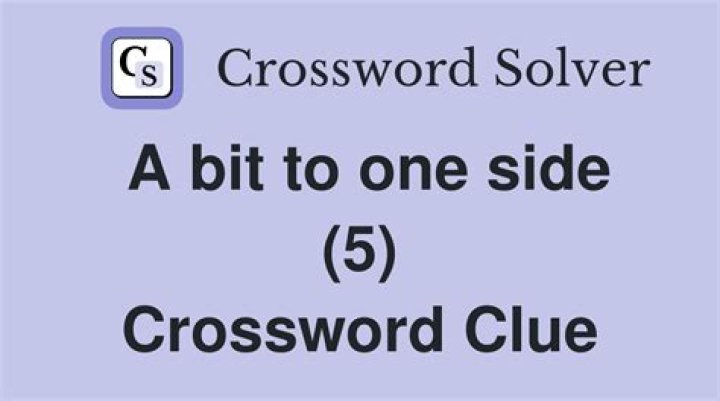 One side of a page Crossword Clue