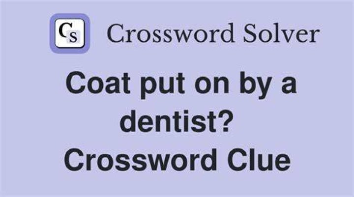 One way to put on a coat Crossword Clue