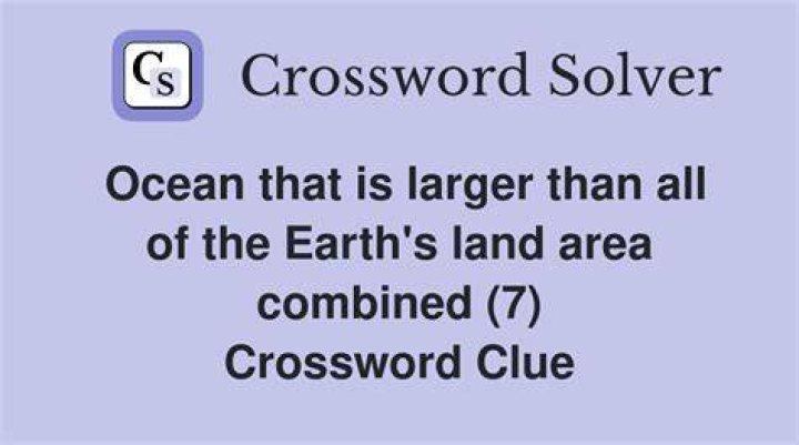 Only continent larger than Africa Crossword Clue