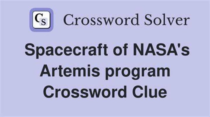 Org. behind the Artemis program Crossword Clue