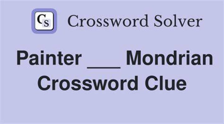 Painter’s sign Crossword Clue