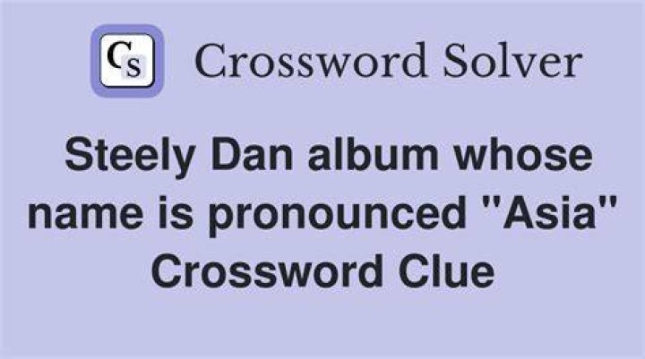 Palindromic Steely Dan album title Crossword Clue