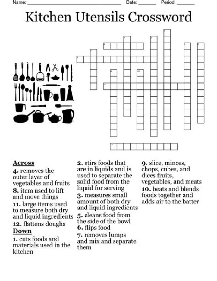 ___ pan (kitchen utensil) Crossword Clue