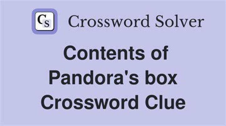 Pandora releases Crossword Clue