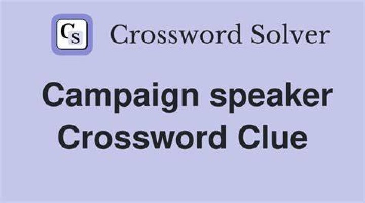 Part of a big media campaign Crossword Clue