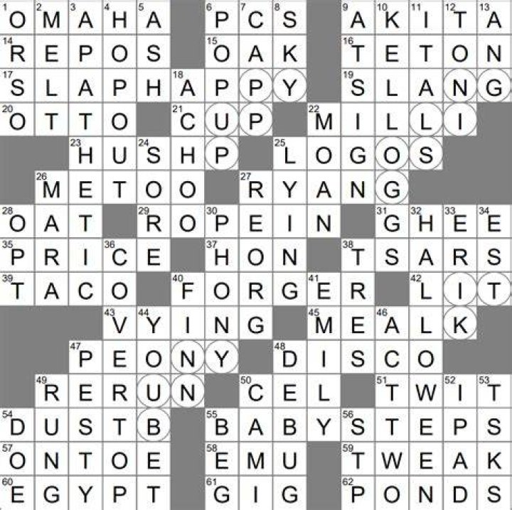 Parts of some smiles Crossword Clue